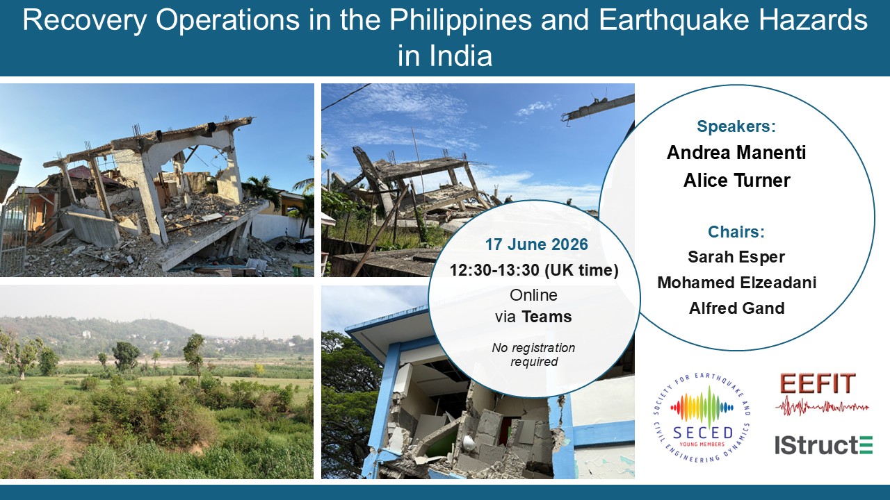 Recovery Operations in the Philippines and Earthquake Hazards in India 